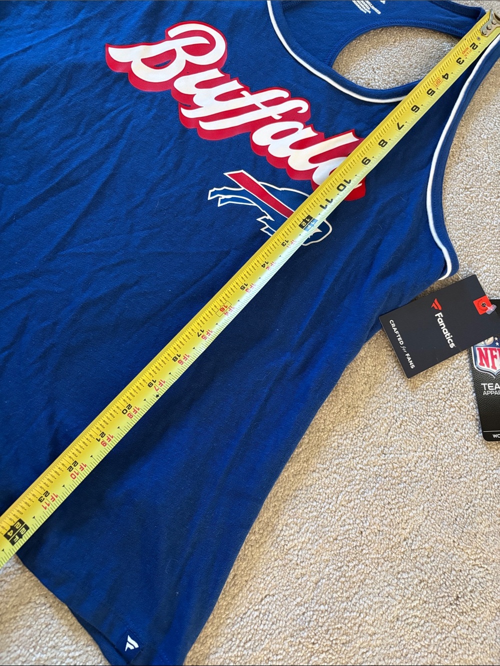 Fanatics Buffalo Bills women’s tank top size medium new with tags - Picture 5 of 6